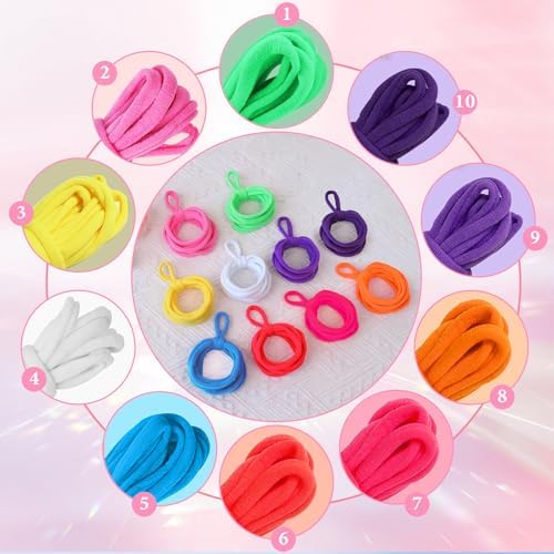 HOMY MART Weaving Loom Kit Toys for Kids and Adults, Potholder Loops Crafts for Girls Ages 6 7 8 9 10 11 12, 7" Pot Holder Loom Knitting Kits and Gifts for Kids and Beginners, 280 Craft Loops - Image 5