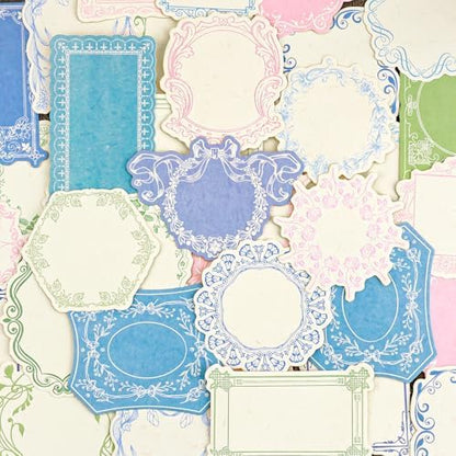 120Pcs Vintage Scrapbook Supplies Embossed Papers,Junk Journal Supply by KEIVIWO