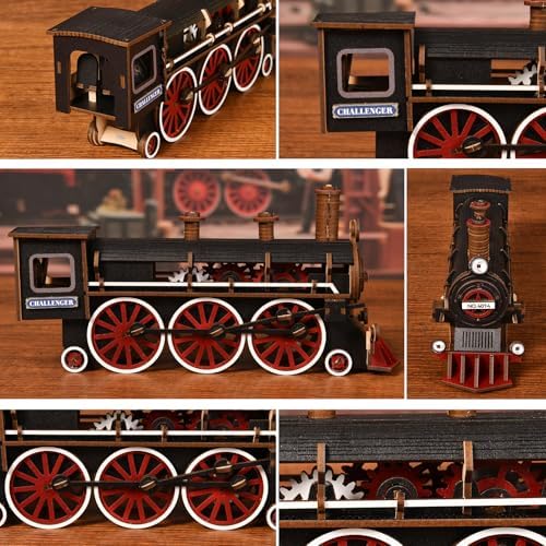 TOYQI Book Nook Kit for Adult, DIY Miniature Dollhouse Kit, Train Model - Image 5