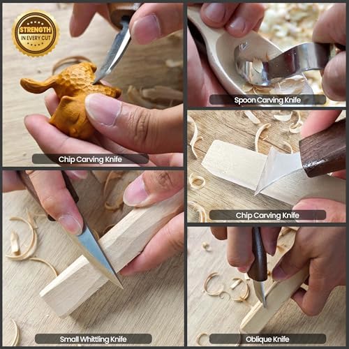 Wood Carving Kit 16-Piece - Image 5