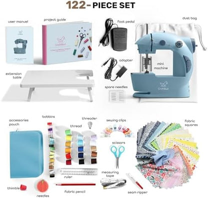 CraftBud Mini Sewing Machine for Beginners, Adults and Kids Sewing Machine - Image 2