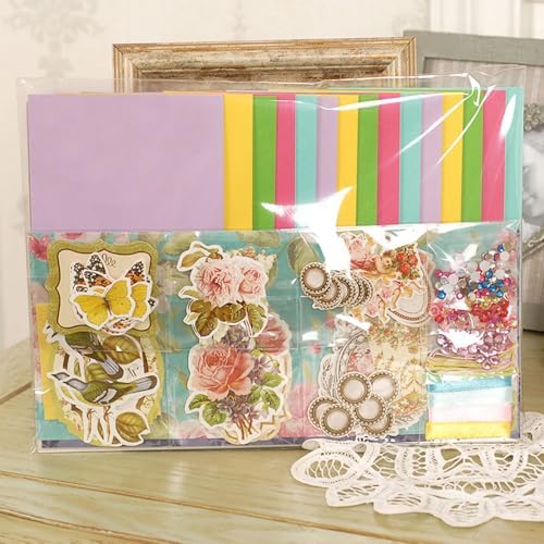 Huralona Greeting Card Making Supplies Envelope Kit Gift Anniversary Craft - Image 2