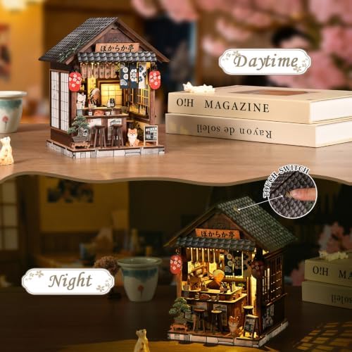 Japanese Book Nook Kit with LED Lights - Image 5