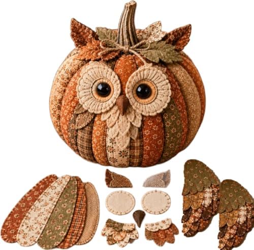 DIY Animal Pumpkin Fabric Sewing Kit (#C) by Unknown