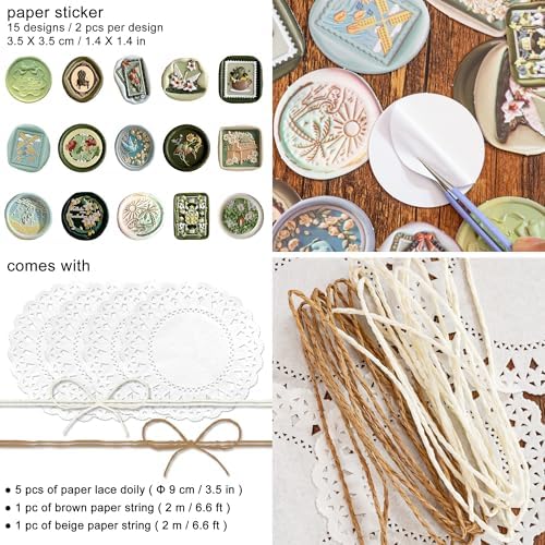 Mayplous DIY Flower Bouquet Craft Kit with Paper Rose, Tulip & Peony Die-Cut Floral Pieces, Foil Camellia Bouquet for Scrapbooking, Card Making & Mother's Day Decor (Kary) - Image 3
