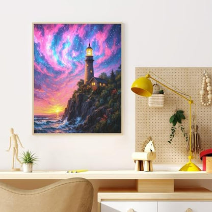 Dawnsphere Aurora Paint by Numbers Kit for Adults Without Frame 16x20 in - Image 2