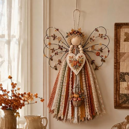 Angel Fabric Hanging DIY Kit Macrame Wall Weaving Craft for Adults by Unknown