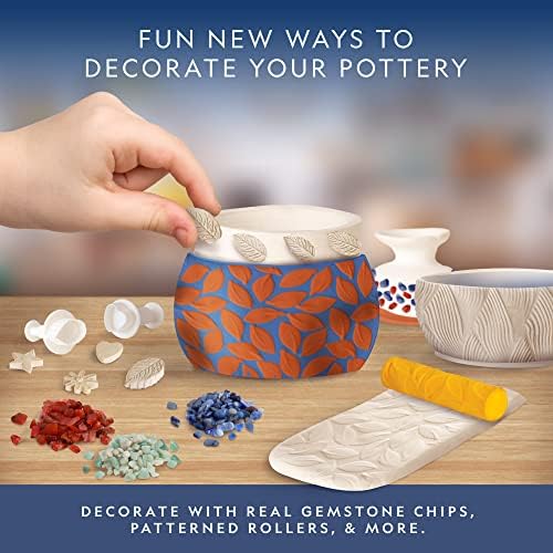 National Geographic Pottery Wheel Refill Kit with 2 Lbs. Air-Dry Clay - Image 3