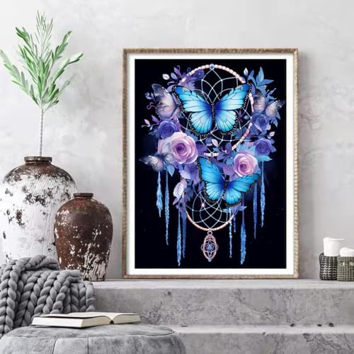 Diamond Art Kits for Adults,Butterfly Diamond Art Painting Kits for Adults - Image 3