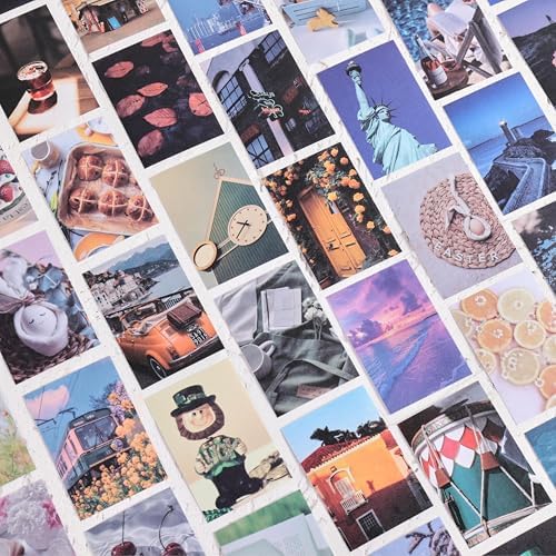 12 Sets 600 Sheets Washi Stickers for Journaling, Nature Season Festival Travel Flower Stickers Vintage Aesthetic Scrapbook Sticker Set for Bullet Journal Art Diary Card Craft Gifts Planner Notebook - Image 6