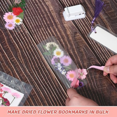 440 Pcs Pressed Flower Bookmark Kit, Handmade Craft for Women - Image 2