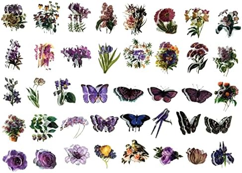 Esweny 200PCS Vintage Scrapbooking Supplies Kit, Scrapbook Sticker Paper Pack for for Planners Aesthetic Cottagecore Room Decor Wall Art Collage Album - Image 6