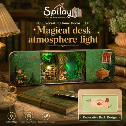 Spilay DIY Miniature House Kit for Adults, Miniature Dollhouse Kit - Image 4
