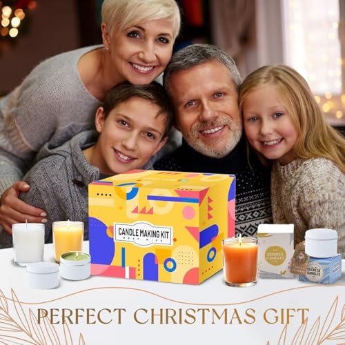 DIY Scented Candle Making Kit for Adults with Glass Jars - Image 7