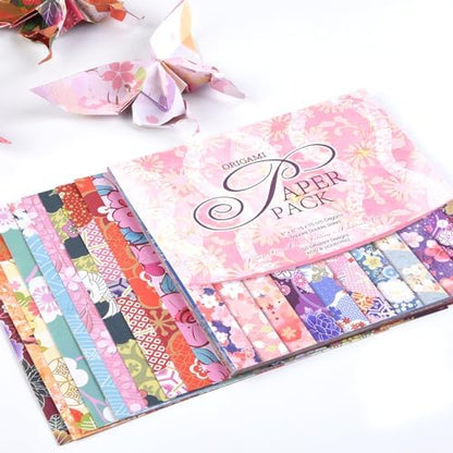 Origami Paper 50 Sheets, 6-Inch Square Double Sided Colored Craft Paper - Image 4