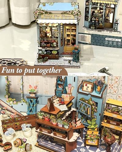 CUTEBEE Book Nook Kit - DIY Miniature House Dollhouse Kit for Adults - Image 3
