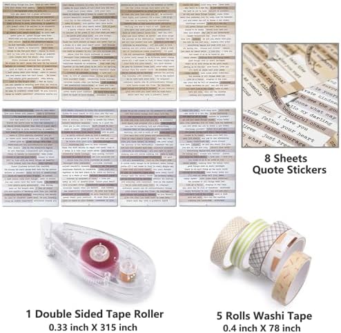 JOYCHOIC Vintage Scrapbooking Supplies Aesthetic Journaling Kit, Scrapbook Large Collection for Bullet Junk Journal, Arts Craft Collage, Beginners, Ephemera - Image 5