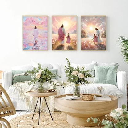 3 Pack Jesus Paint by Numbers Kit for Adults, Color By Numbers for Adults - Image 3