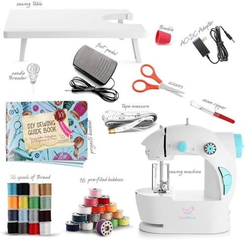 CraftBud Mini Sewing Machine for Beginners, Adults and Kids Sewing Machine - Image 2