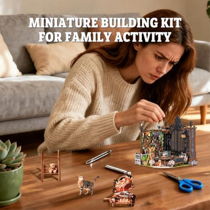 Book Nook Kit – Dollhouse for Adults, Teens and Beginners - Image 5