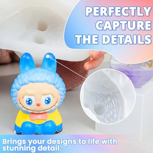 KHKD RESIN Silicone Mold Making Kit 1 Gallon, 10A Liquid Silicone - Image 3