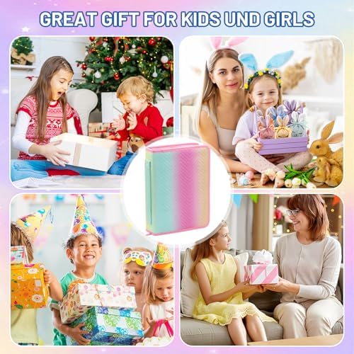 78pcs Drawing Kit Sketching Set Art Supplies with 3-Color Sketchbook Colorful Portable Case Colored Graphite Charcoal Watercolor Mettallic Pencil sketch draw gift set for Artist Adult Beginner - Image 2
