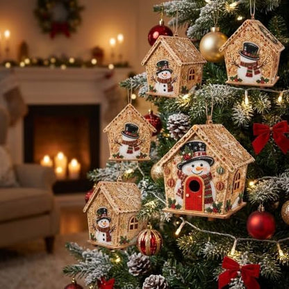 Christmas Diamond Pearl Painting Suncatcher Kit Christmas Ornaments 2026 (Style-B) by Unknown