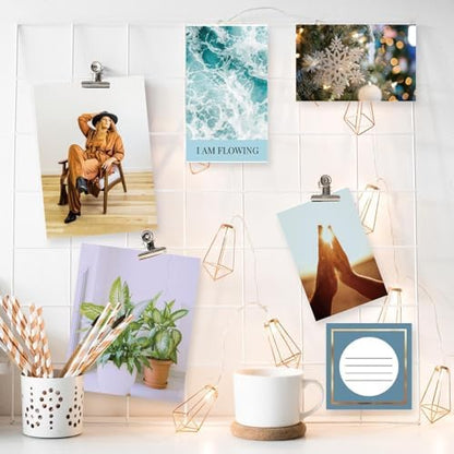 EggSun Vision Board Supplies with 1200+ Images & Quotes Collage Magazine Book, Wall Clip Art Scrapbook Journal Kit for Vision Board Making Beginners Women Men Teen Girls Coquette Room Decors (Pink) - Image 6