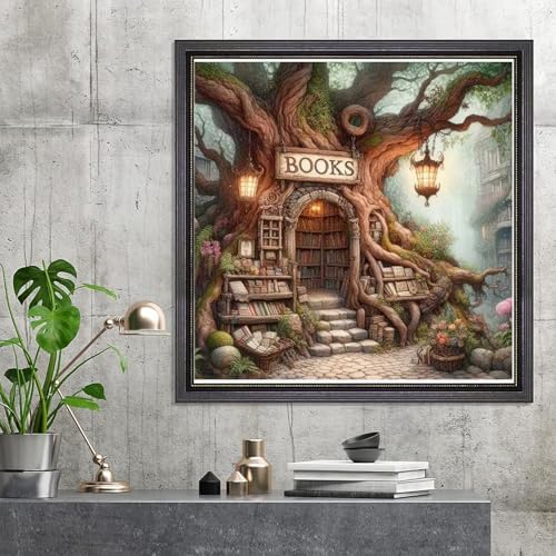 Diamond Art Kits for Adults,Books Diamond Art Painting Kits for Adults - Image 2