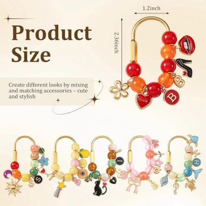 Sureio 444 Pcs Gold Brass Carabiner DIY Kit 20 Set Carabiner Bag Making - Image 2