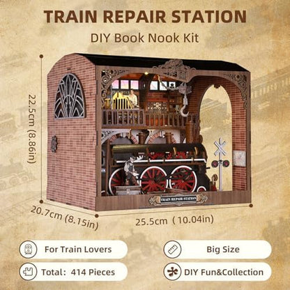 Miniature Dollhouse Kit, DIY Mini House Kit for Adult - Image 5