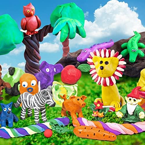 Air Dry Clay, 14 Colors Modeling Magic Clay for Kids - Image 5