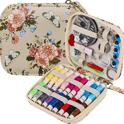 Floral Printing Travel Sewing Kit Cute Sewing Set by Bobode
