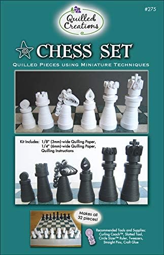 Quilled Creations Chess Miniature Kit by Quilled+Creations