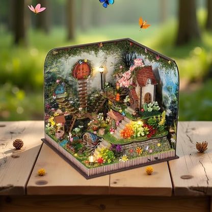 DIY Miniature House Kit with Furniture Plus Dust Proof & Music Movement - Image 2