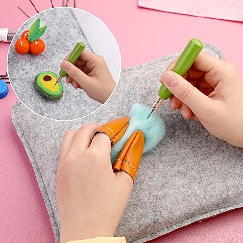 WONVOC Needle Felting Pad, 9.84'' x 7.87'' x 1.38'', Needle Felting Tools - Image 6