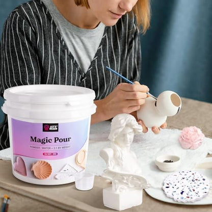 LET'S RESIN Resin Casting Powders 3000g,20~30 Minutes De-Mold Ceramic Resin - Image 6