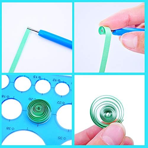 4 Pcs Paper Quilling Tools Slotted Kit Rolling Curling Stainless Steel - Image 3