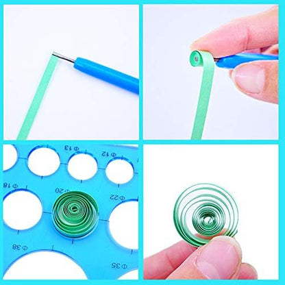 4 Pcs Paper Quilling Tools Slotted Kit Rolling Curling Stainless Steel - Image 3