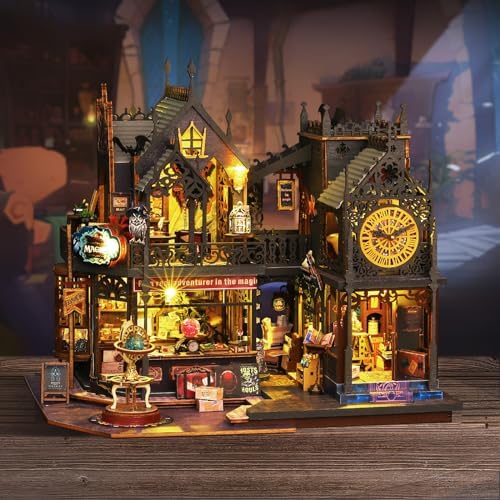 DIY Dollhouse Kit, Miniature House Building Kit with Led for Adult - Image 6