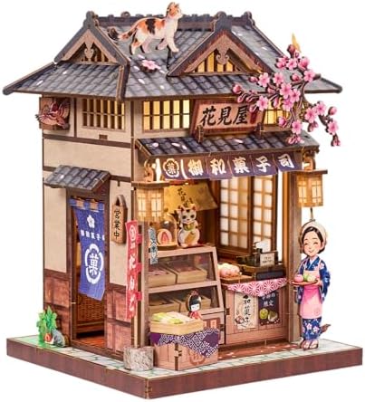 Miniature Dollhouse Kit, DIY Mini House Kit for Adult by ETKVR