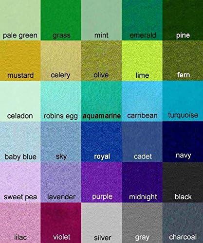 100% Merino Wool Craft Felt - Mint (Yard) - Image 3