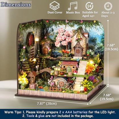 DIY Miniature House Kit with Furniture Plus Dust Proof & Music Movement - Image 4