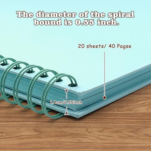 Scrapbook Album 8x8 Inch - 40 Pages Hardcover Kraft Paper Photo Album, Memory Book for Wedding, Anniversary, Family, Christmas, Baby Shower, Ideal for Preserving Precious Moments - Image 4