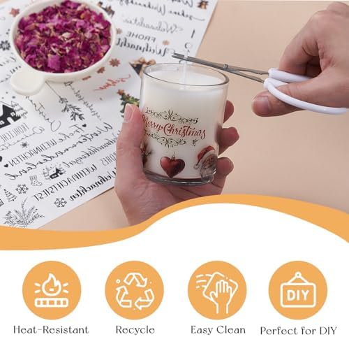 Scented Candle Making Kit with Wax Melting Pot and Candle Spinning Holder - Image 4