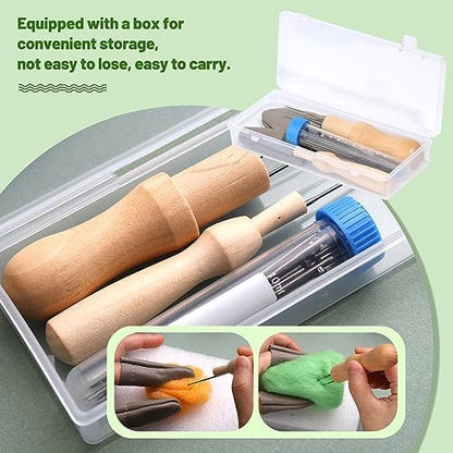 Yizzvb Needle Felting Tools, 20 Pcs 4 Sizes Needle Felting Needles - Image 6