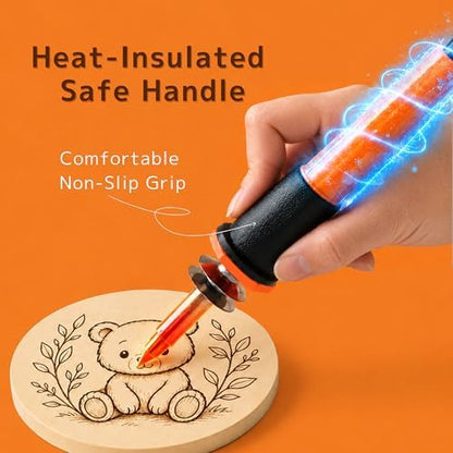 Wood Burning Kit for Adults Teens Beginners Easy to Use - Image 5