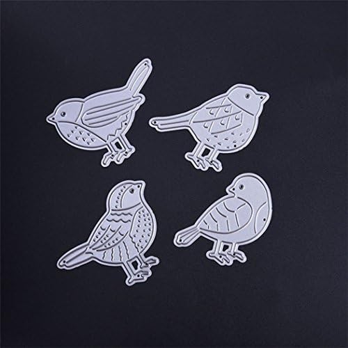 Birds Cutting Dies for Card Making Handmade DIY Paper Cards Album Decoration Craft Embossing (4 Birds) - Image 6