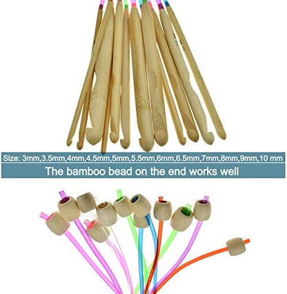 Coopay Complete Tunisian Crochet Hooks Set, Knitting & Crochet Supplies - Image 5