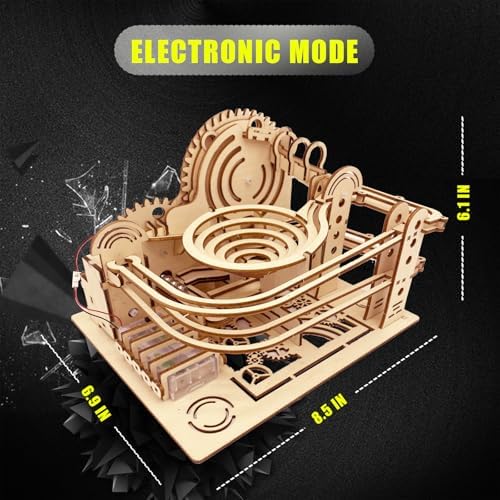 Wooden 3D Puzzle for Adults DIY Model Kit Wood Crafts Kit Mechanical Puzzle for Adult Age 14+ Years Old - Image 2